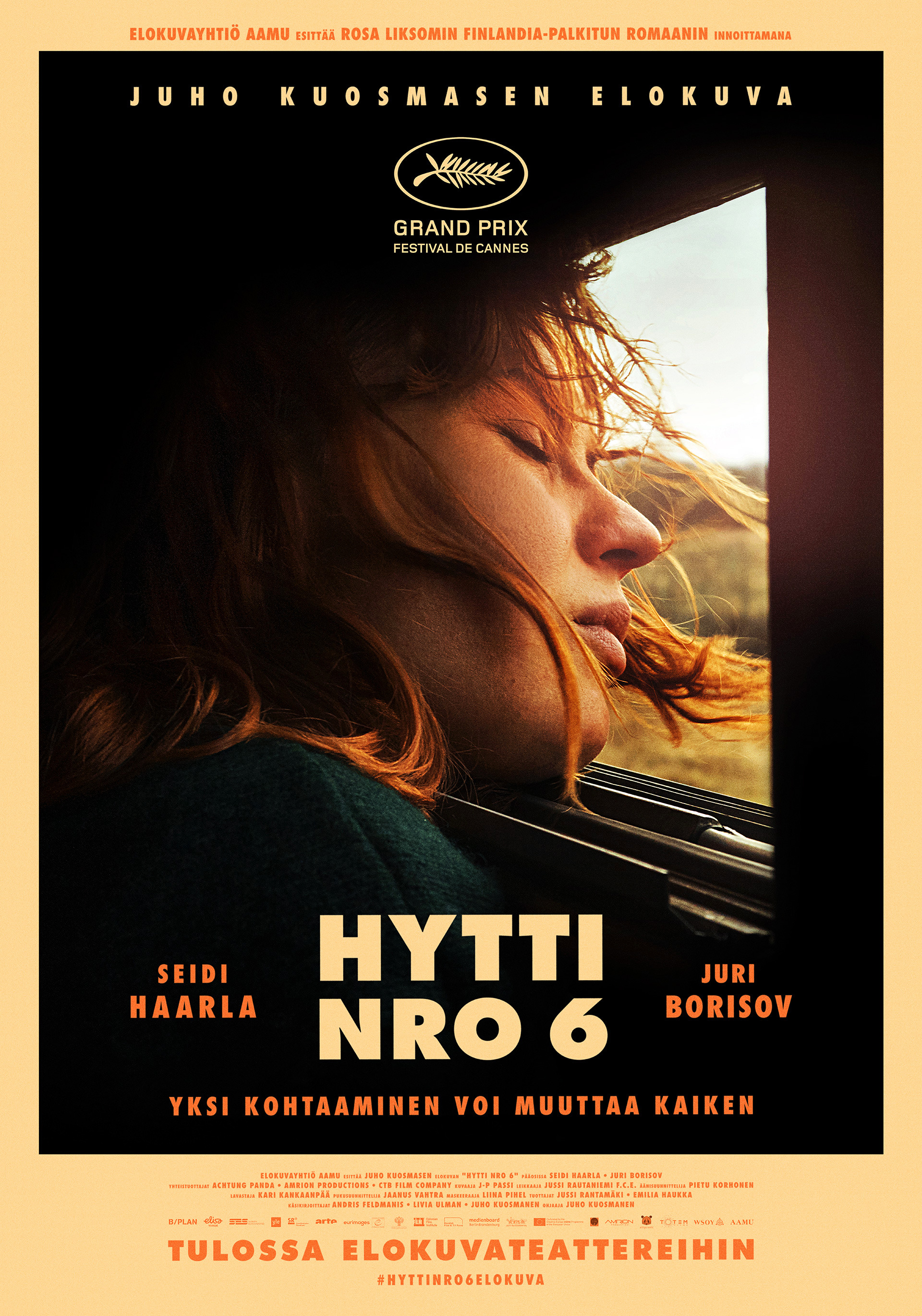 Mega Sized Movie Poster Image for Hytti nro 6 (#1 of 3)