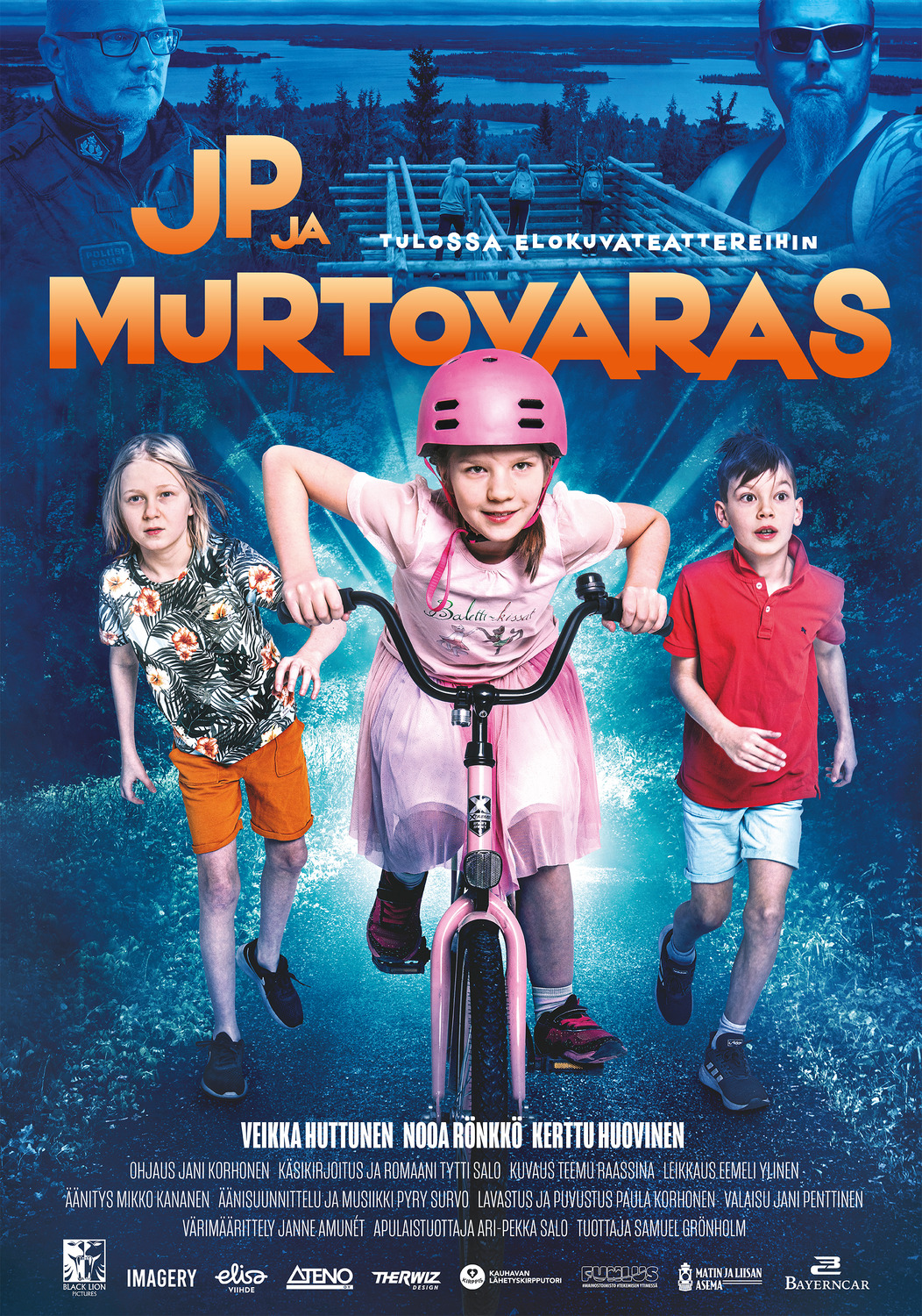 Extra Large Movie Poster Image for JP ja murtovaras 