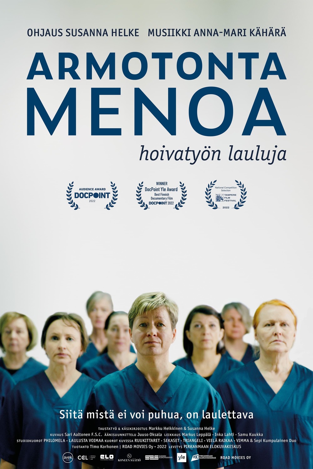 Extra Large Movie Poster Image for Armotonta menoa - hoivatyön lauluja 