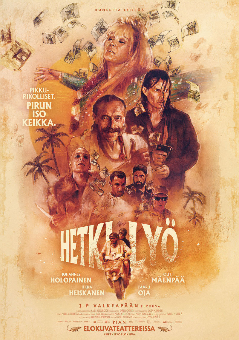 Extra Large Movie Poster Image for Hetki lyö 
