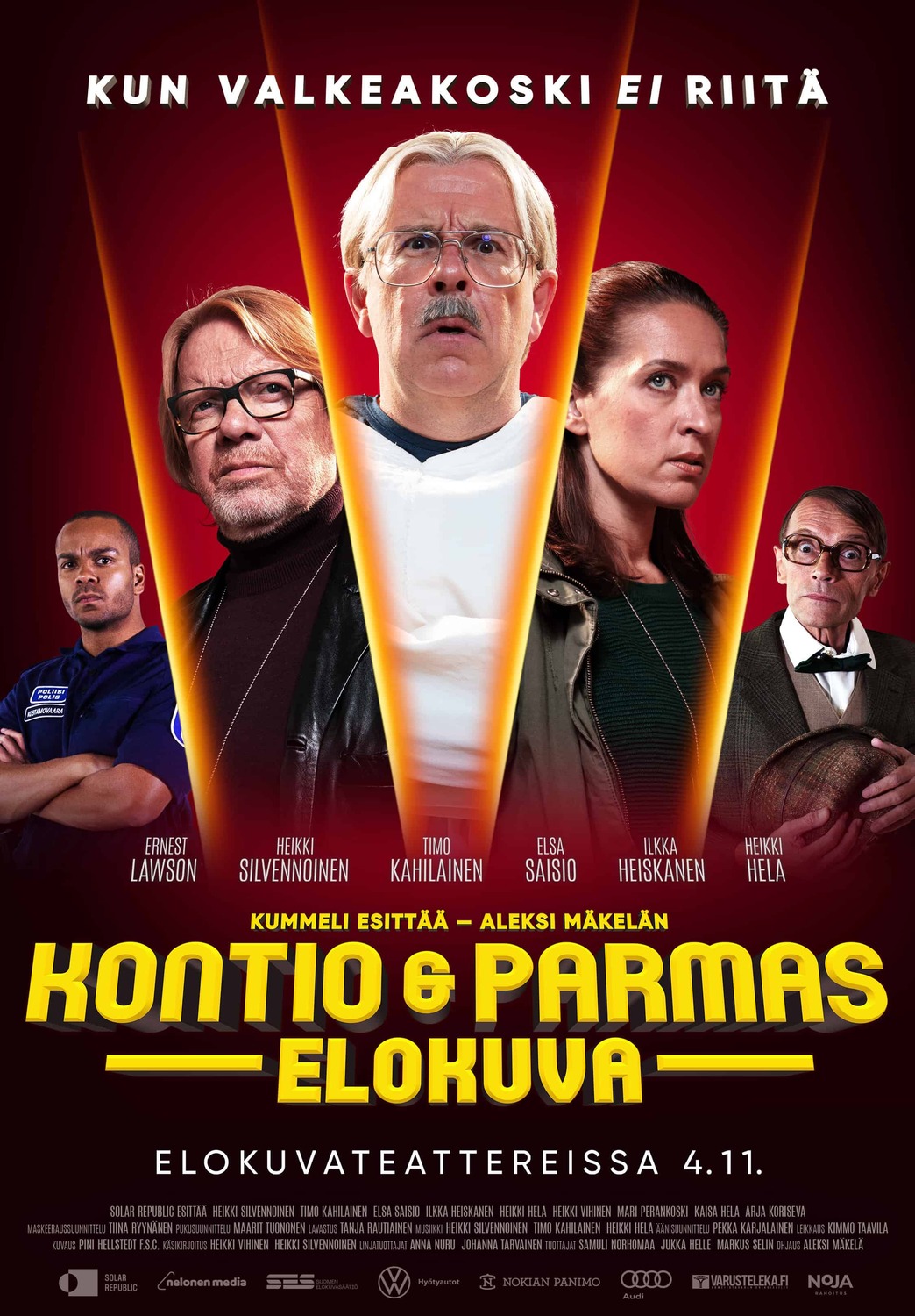 Extra Large Movie Poster Image for Kontio & Parmas -elokuva 