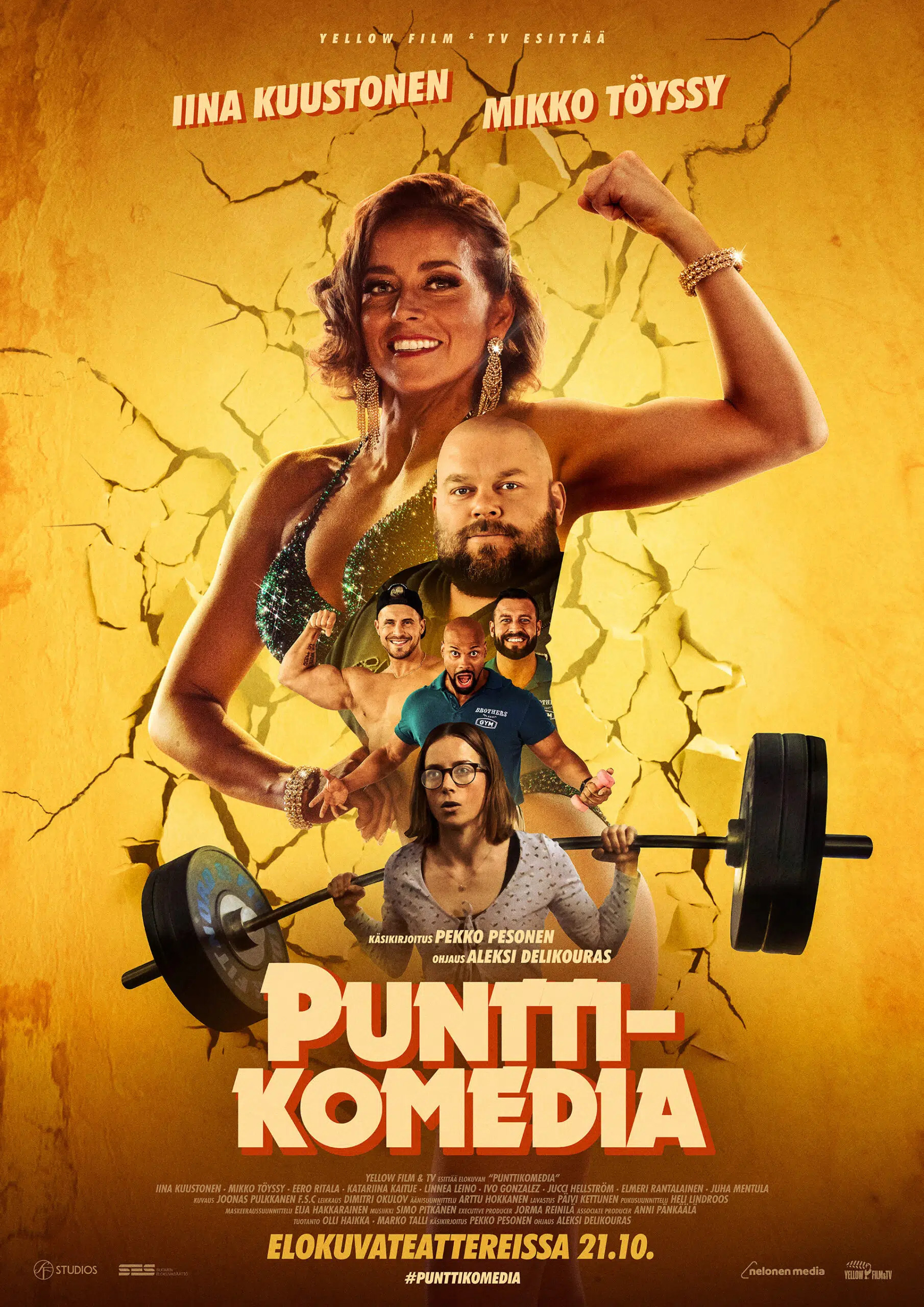Mega Sized Movie Poster Image for Punttikomedia 