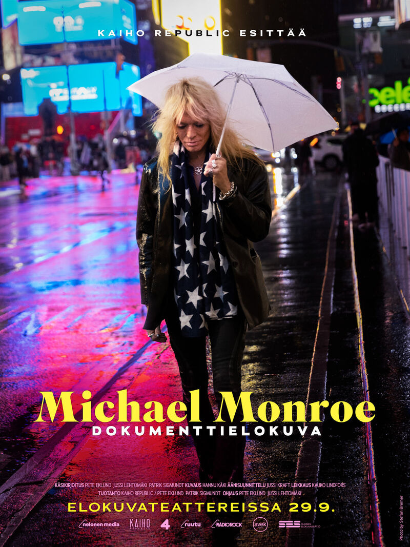 Extra Large Movie Poster Image for Michael Monroe -dokumenttielokuva 
