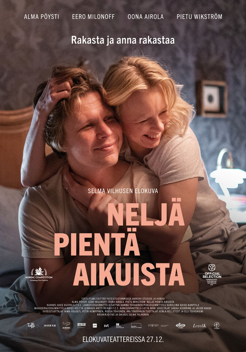 Extra Large Movie Poster Image for Neljä pientä aikuista 