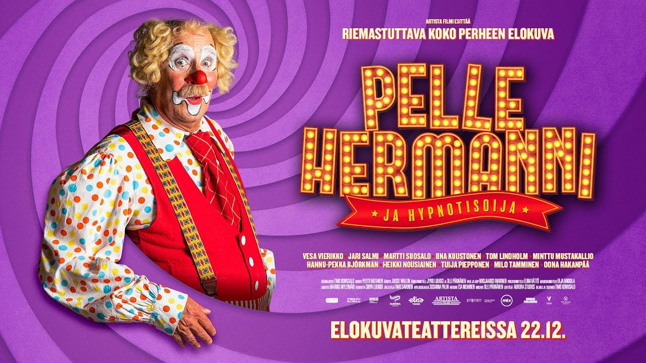 Pelle Hermanni Ja Hypnotisoija 2 Of 2 Extra Large Movie Poster 