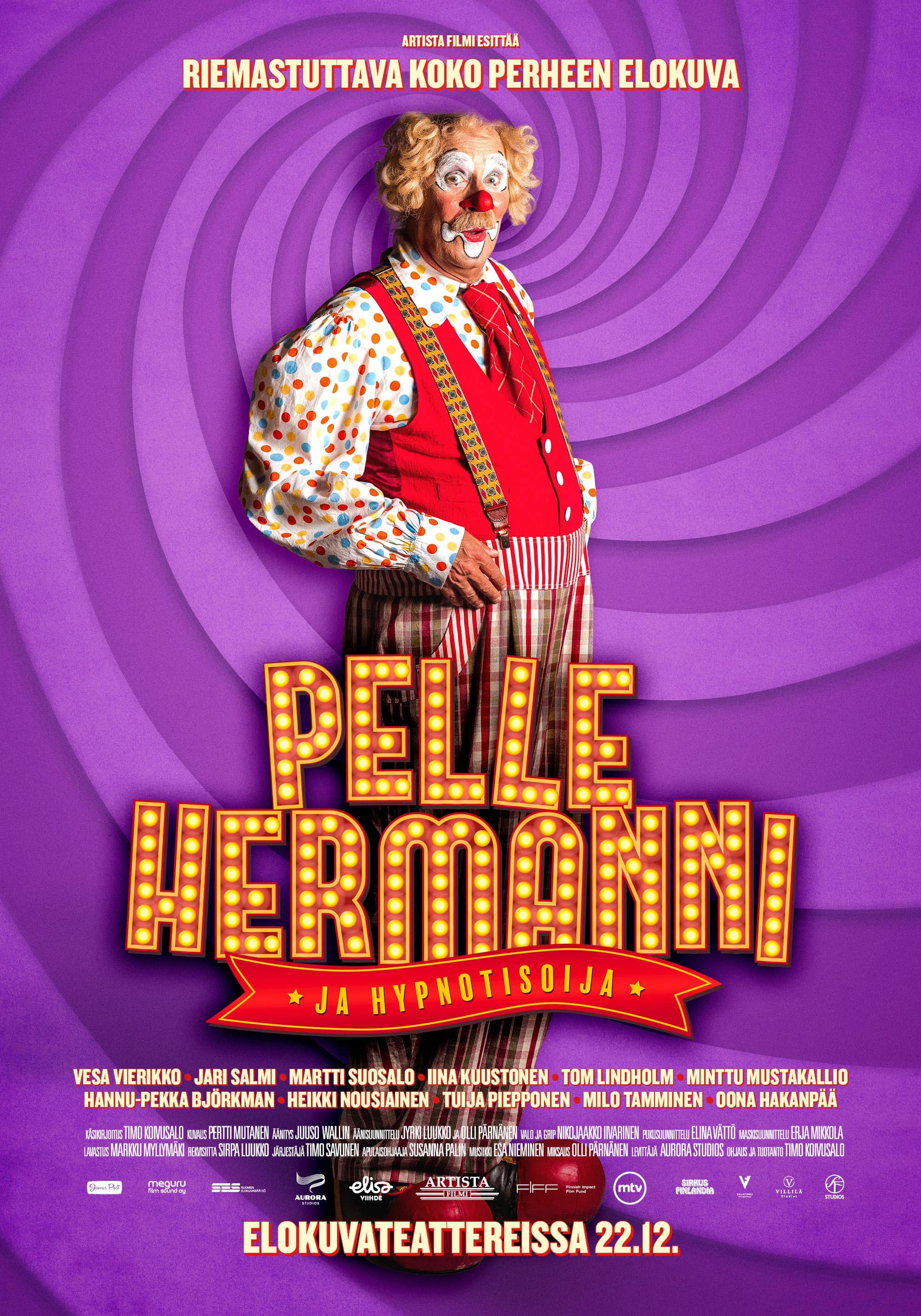 Mega Sized Movie Poster Image for Pelle Hermanni ja Hypnotisoija (#1 of 2)