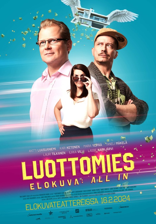 Luottomies-elokuva: All In Movie Poster