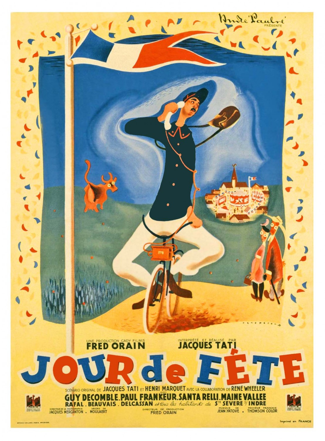 Extra Large Movie Poster Image for Jour de fête (#2 of 4)