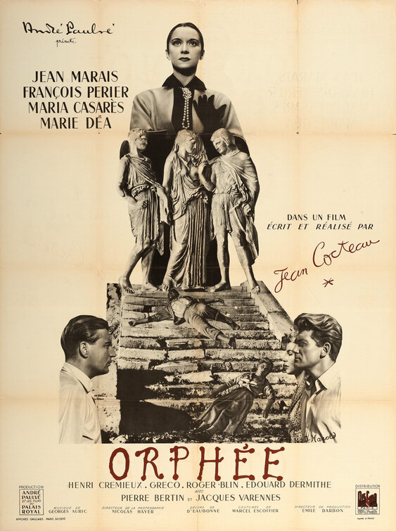 Orphée Movie Poster