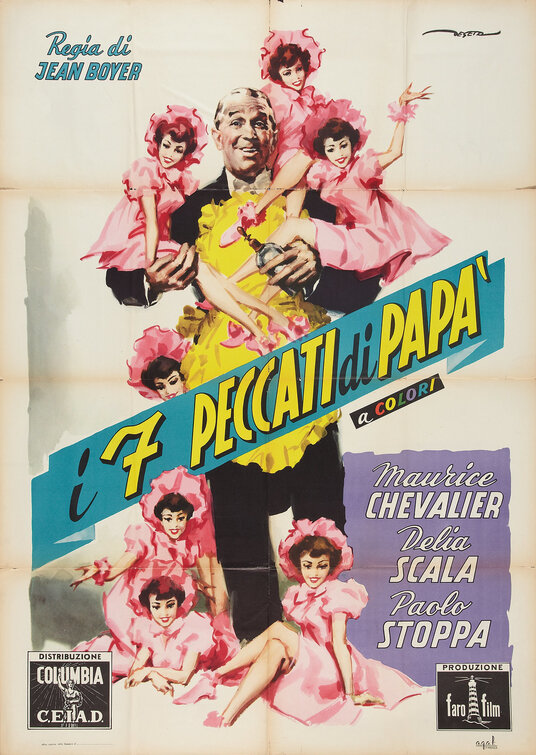 J'avais sept filles Movie Poster