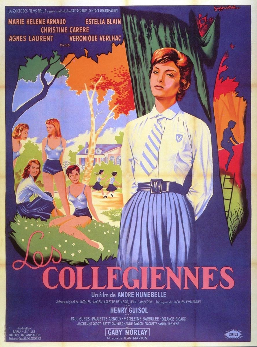 Extra Large Movie Poster Image for Les collégiennes (#1 of 2)