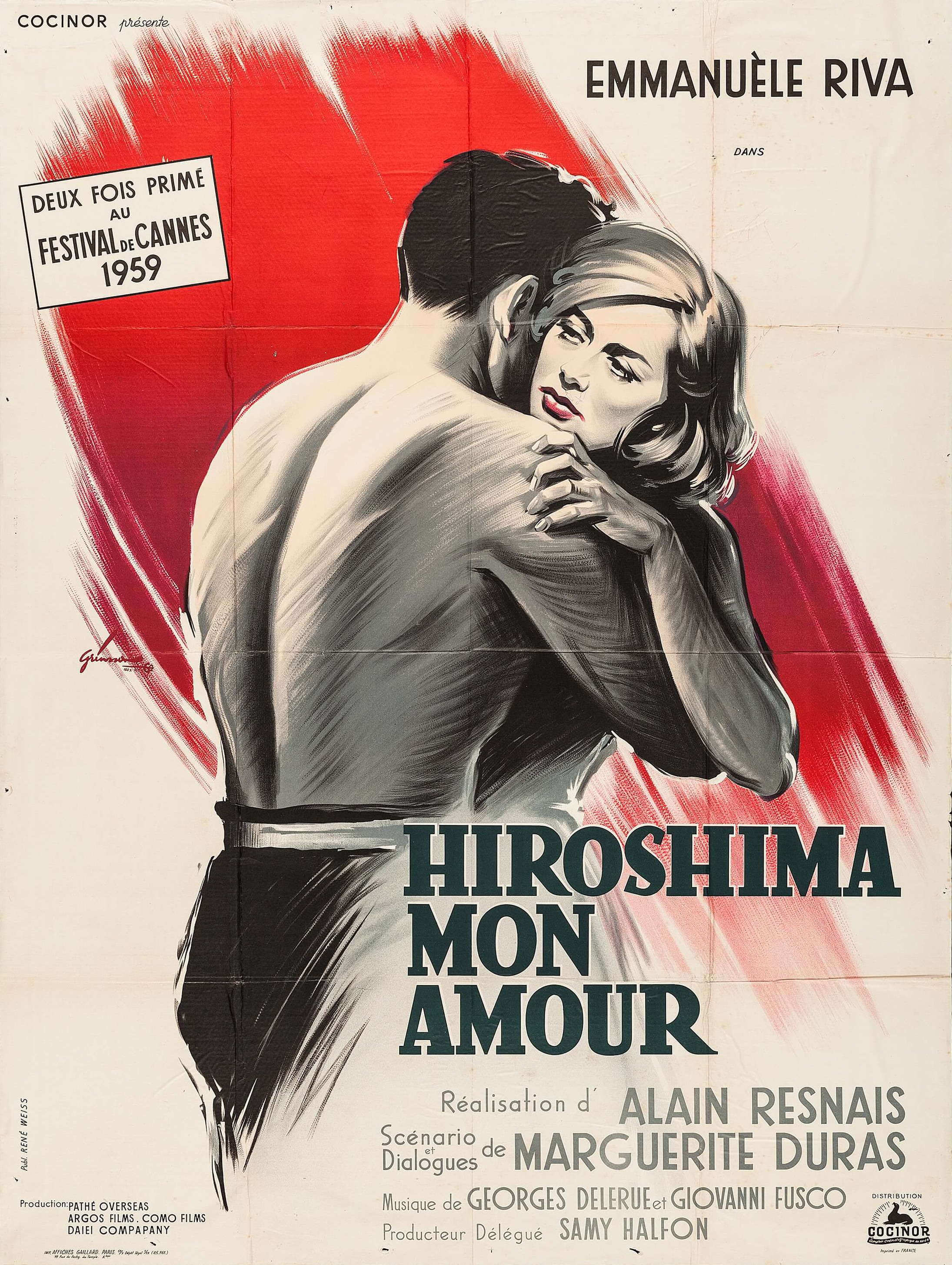 Mega Sized Movie Poster Image for Hiroshima mon amour (#1 of 2)