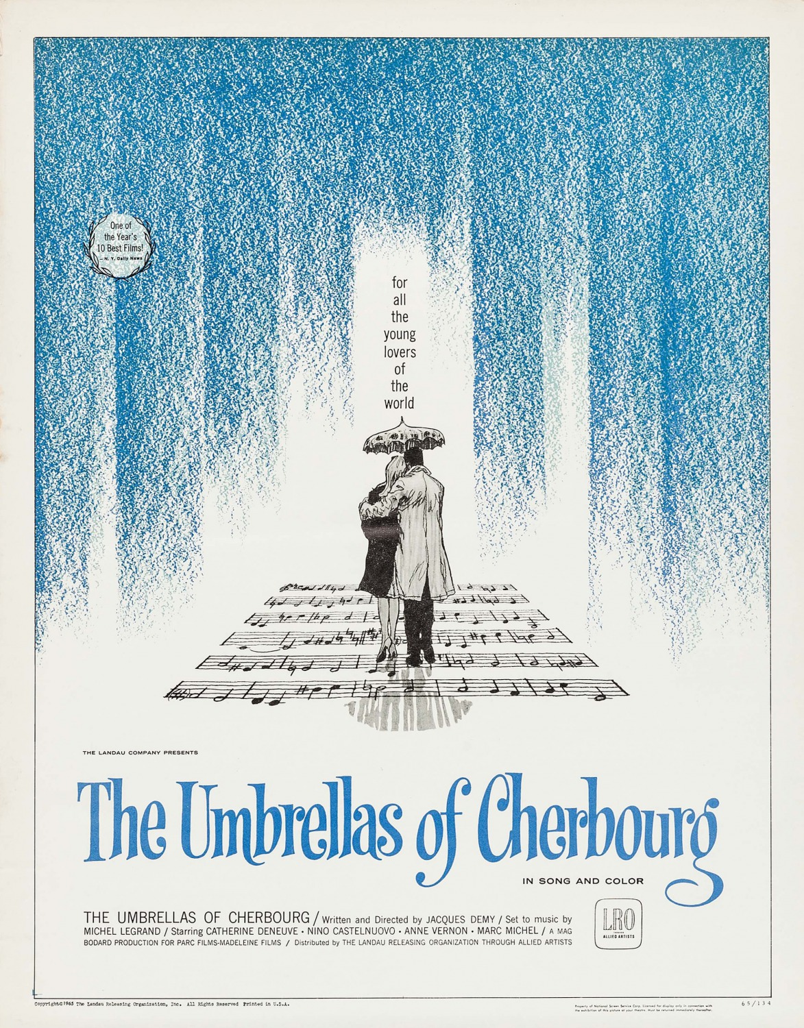 Extra Large Movie Poster Image for Les parapluies de Cherbourg (#1 of 3)
