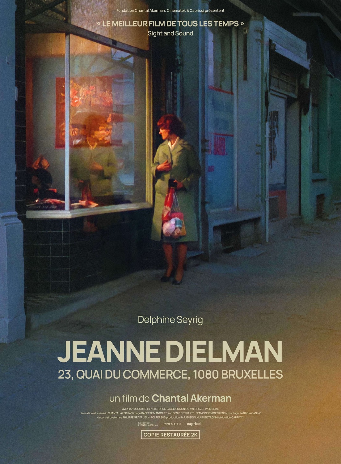 Extra Large Movie Poster Image for Jeanne Dielman, 23 quai du Commerce, 1080 Bruxelles (#2 of 2)