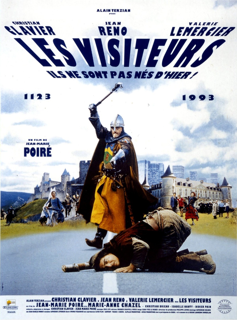 Extra Large Movie Poster Image for Les visiteurs 