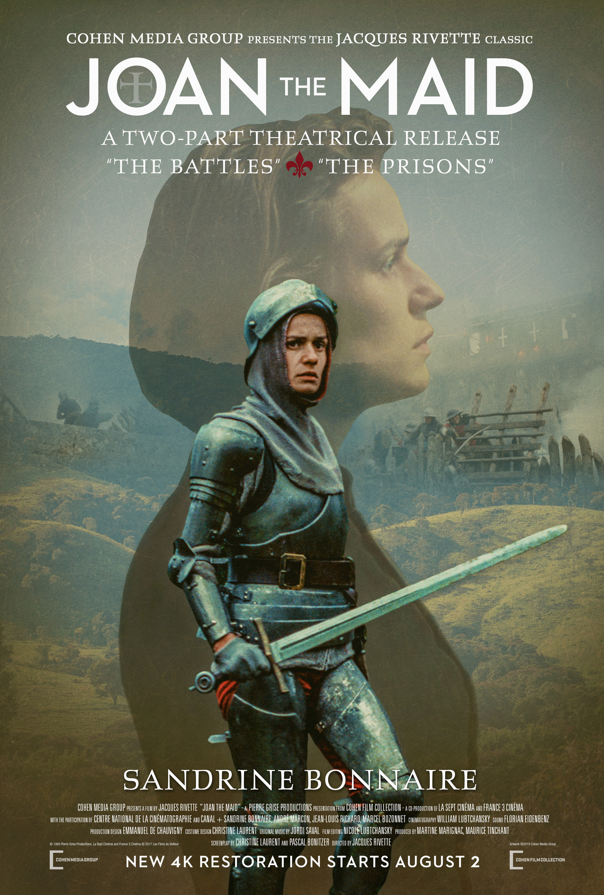 Mega Sized Movie Poster Image for Jeanne la Pucelle I - Les batailles 