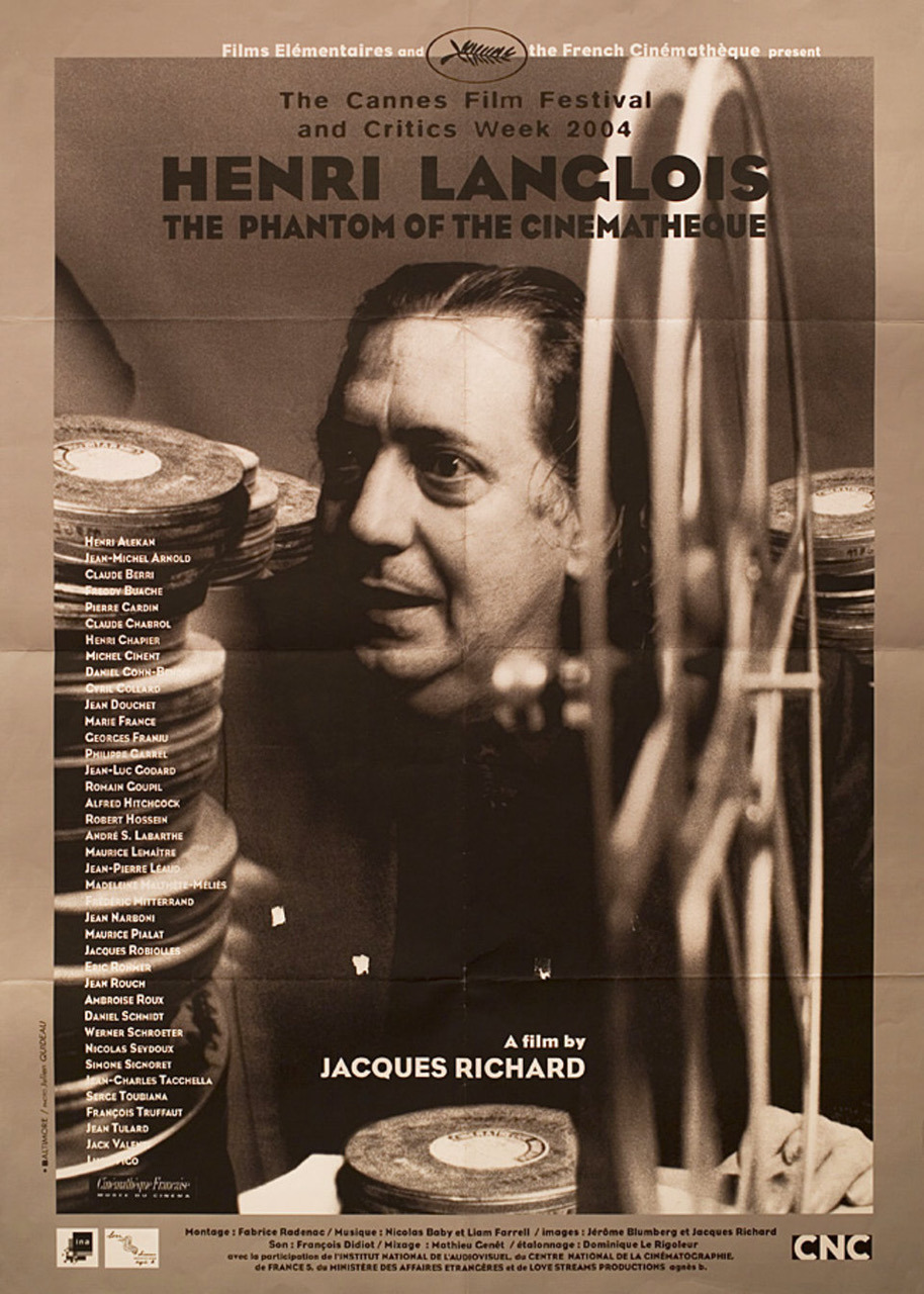 Extra Large Movie Poster Image for Le fantôme d'Henri Langlois 