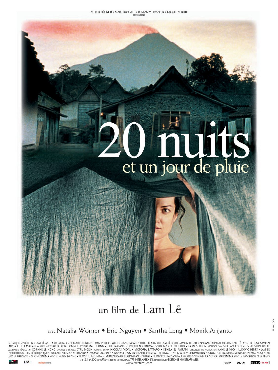 Extra Large Movie Poster Image for 20 nuits et un jour de pluie 