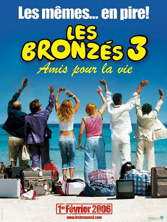 Bronzés 3 - Amis pour la Vie, Les Movie Poster