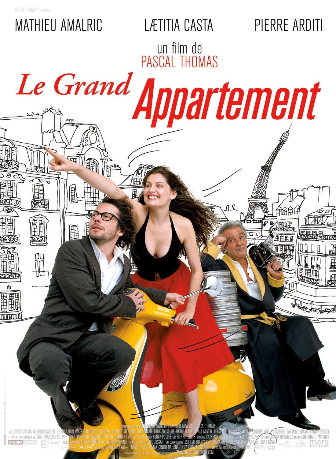 Extra Large Movie Poster Image for Grand appartement, Le 
