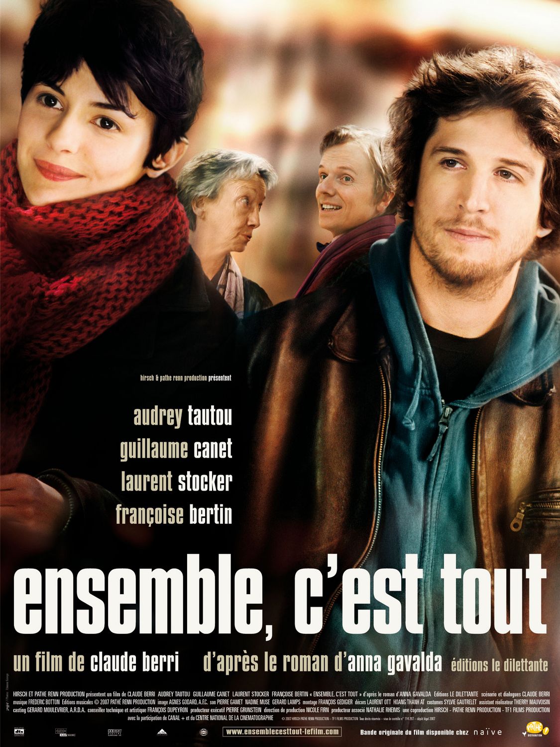 Extra Large Movie Poster Image for Ensemble, c'est tout (#1 of 2)