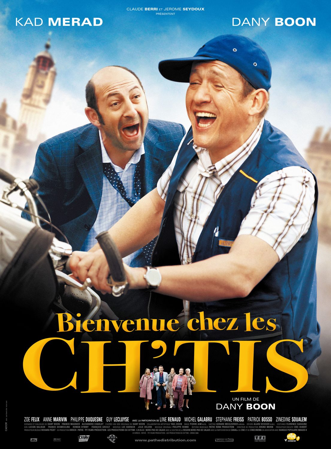 Extra Large Movie Poster Image for Bienvenue chez les Ch'tis (#1 of 3)