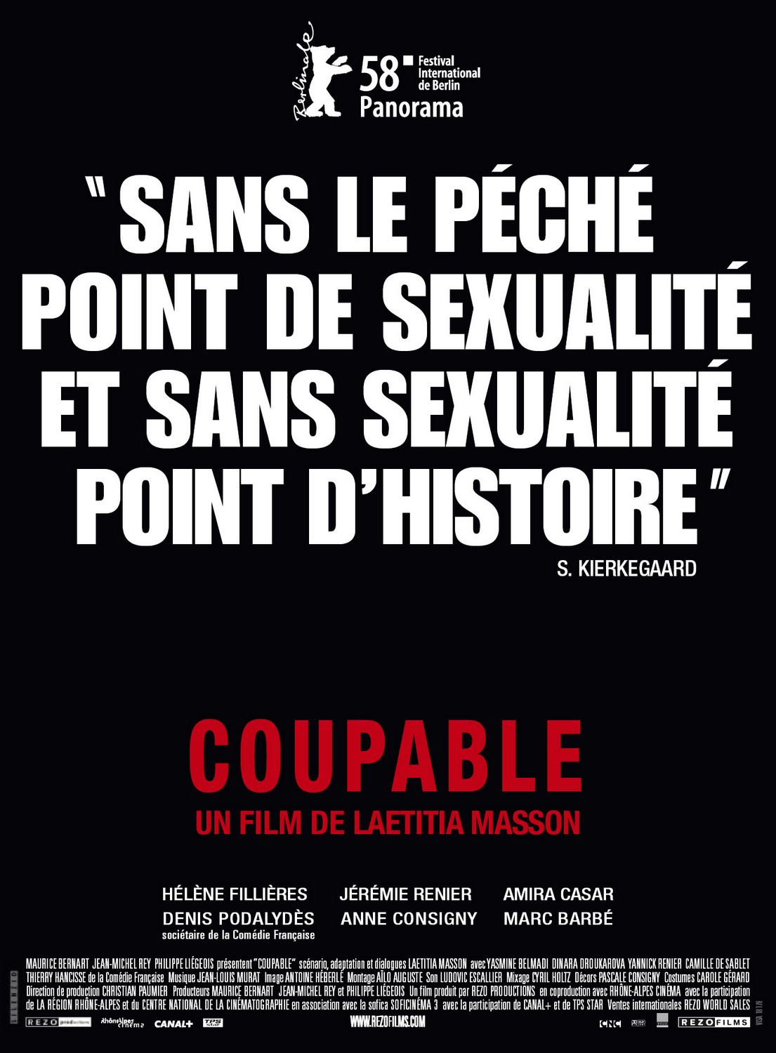 Extra Large Movie Poster Image for Coupable 
