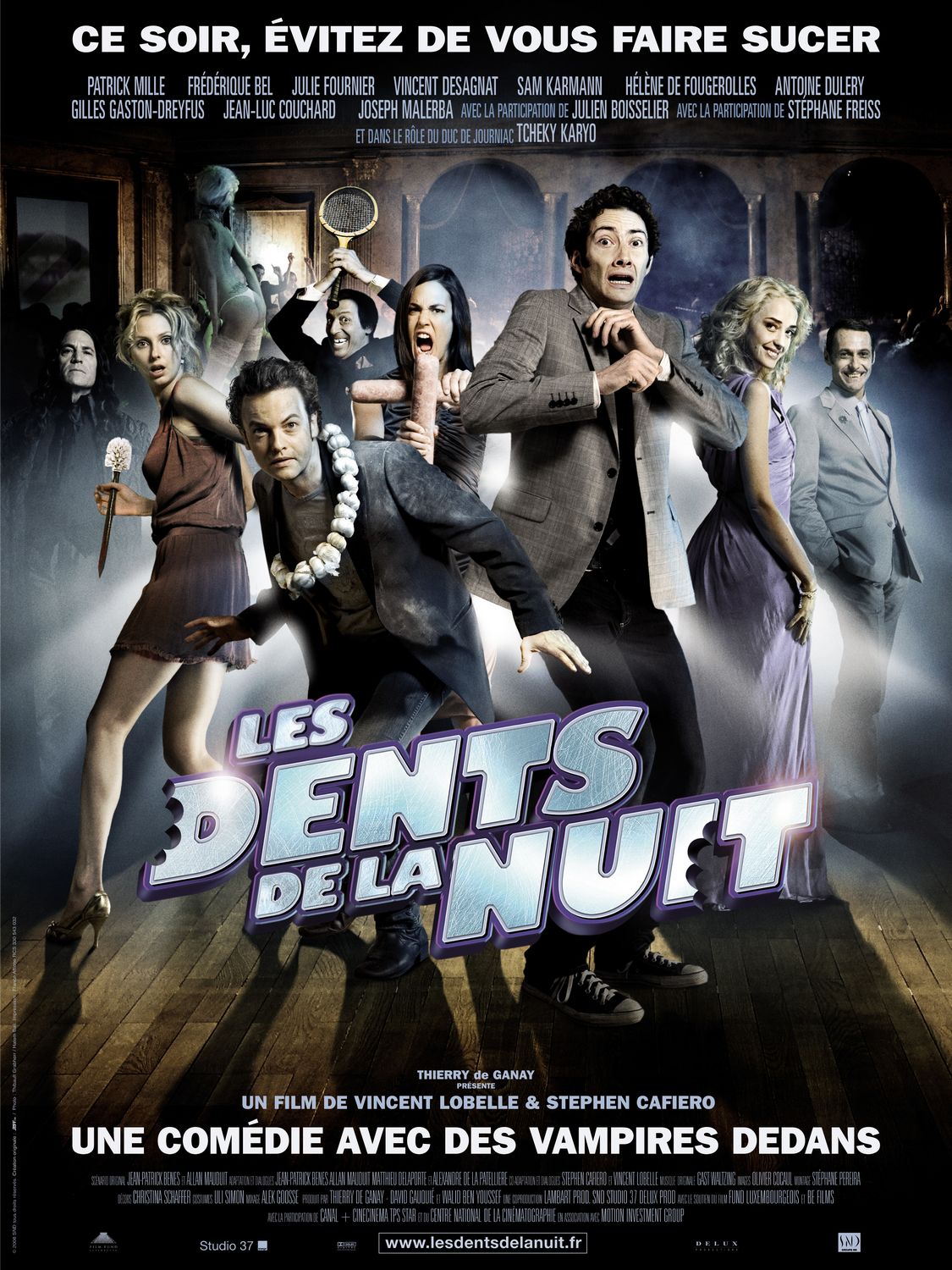 Extra Large Movie Poster Image for Dents de la nuit, Les 