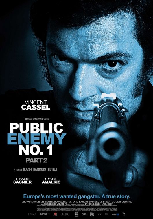 Mesrine: L'ennemi public n° 1 Movie Poster