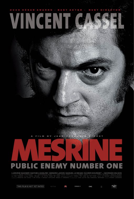 Mesrine: L'ennemi public n° 1 Movie Poster