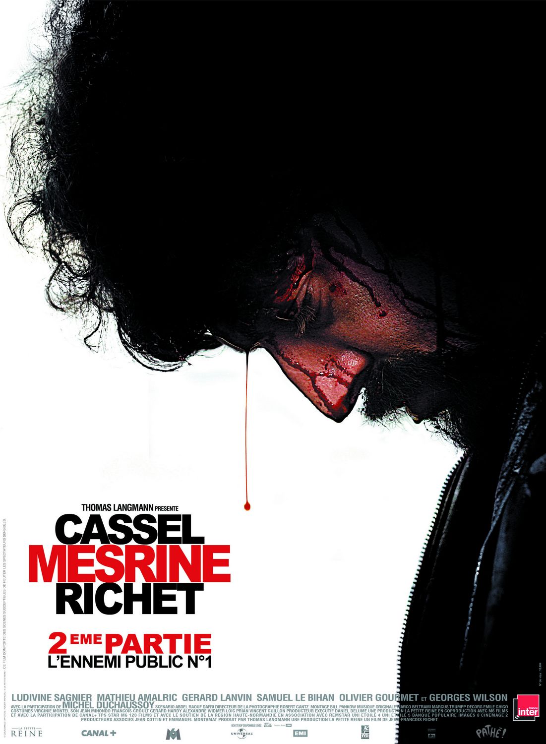 Extra Large Movie Poster Image for Mesrine: L'ennemi public n° 1 (#1 of 4)