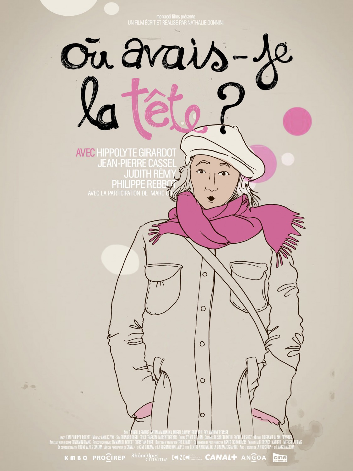 Extra Large Movie Poster Image for Où avais-je la tête? (#2 of 3)
