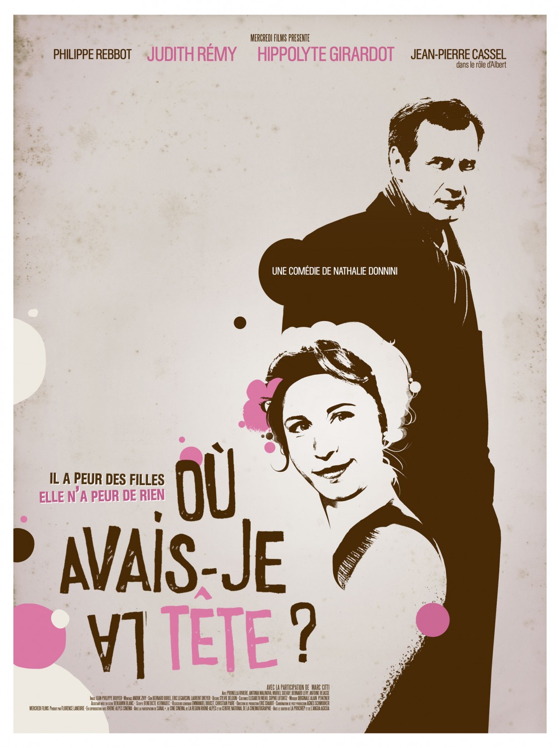 Extra Large Movie Poster Image for Où avais-je la tête? (#1 of 3)