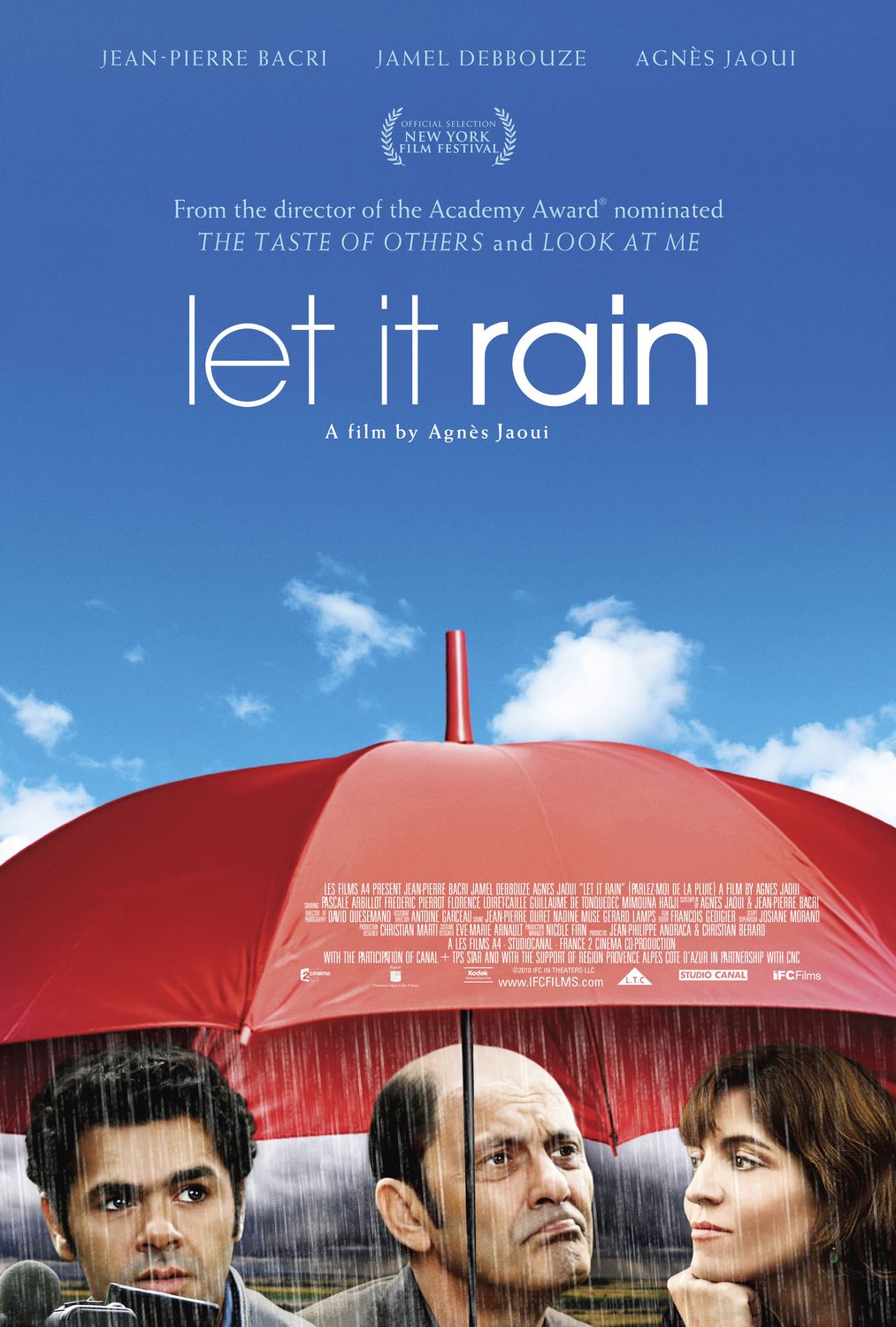 Extra Large Movie Poster Image for Parlez-moi de la pluie (#2 of 3)
