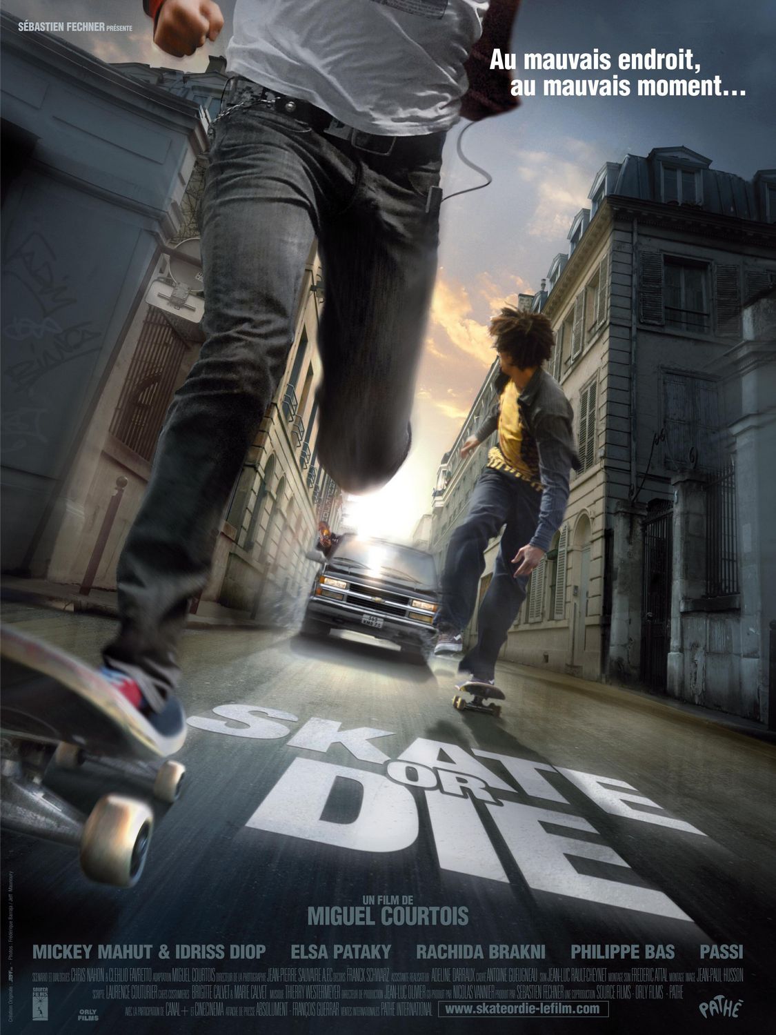 Extra Large Movie Poster Image for Skate or Die 