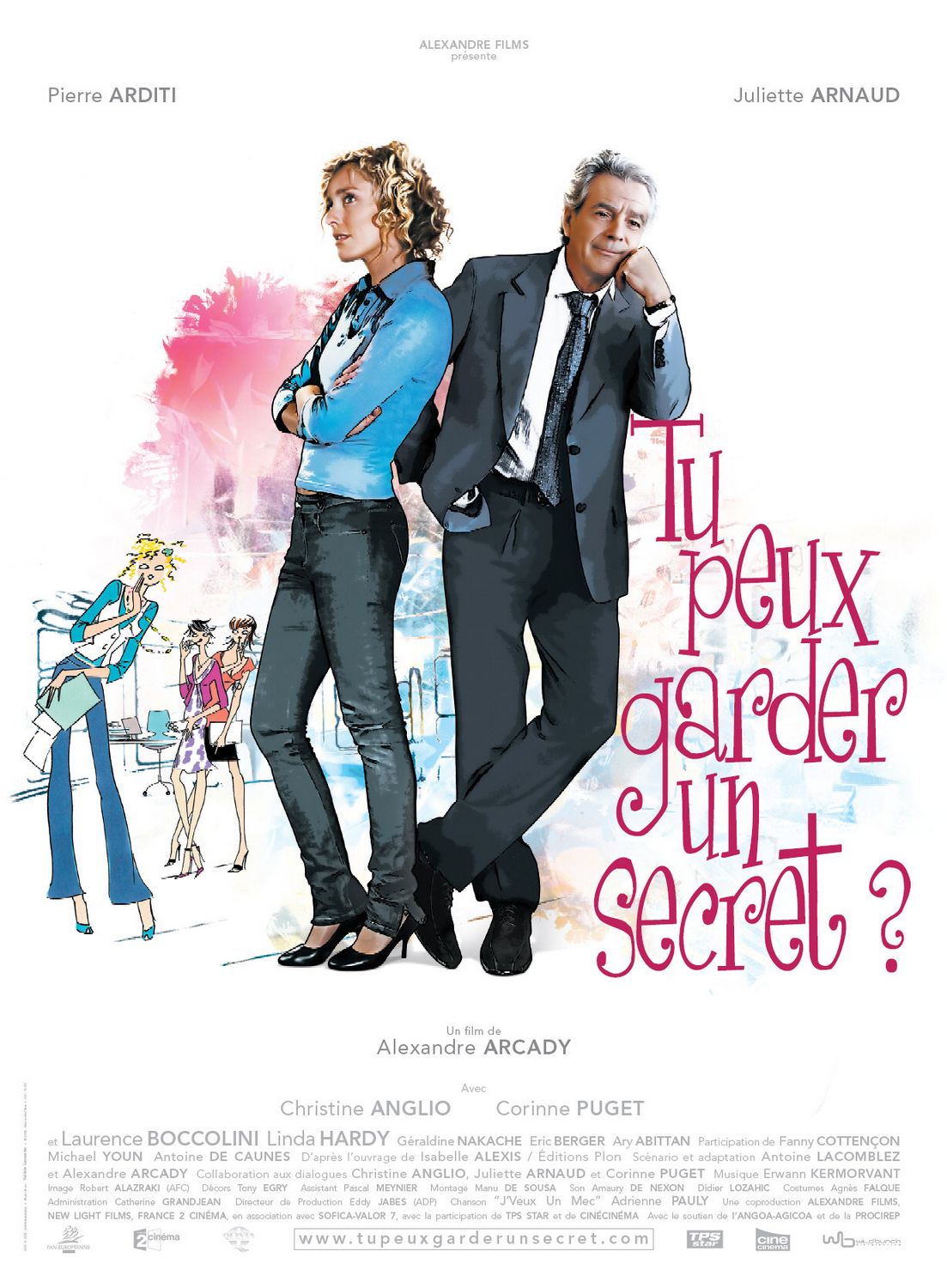 Extra Large Movie Poster Image for Tu peux garder un secret? 