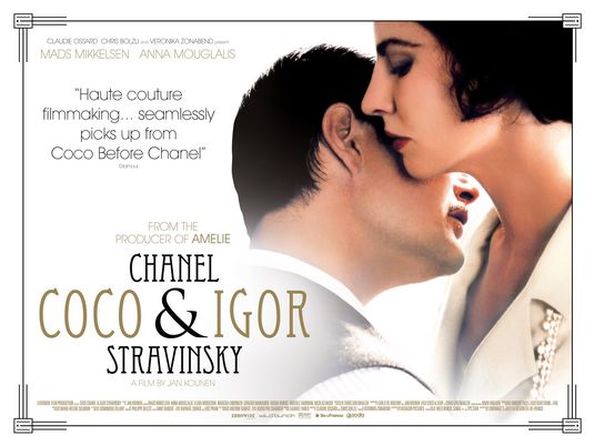 Coco Chanel & Igor Stravinsky Movie Poster
