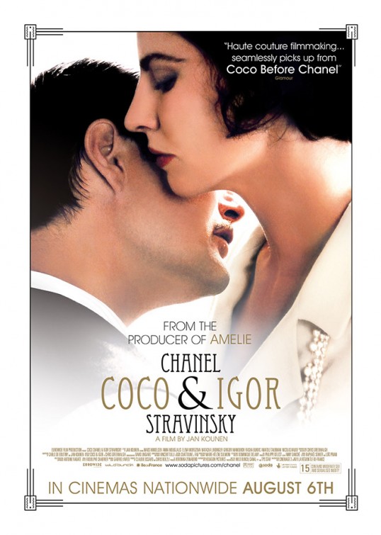 Coco Chanel & Igor Stravinsky Movie Poster