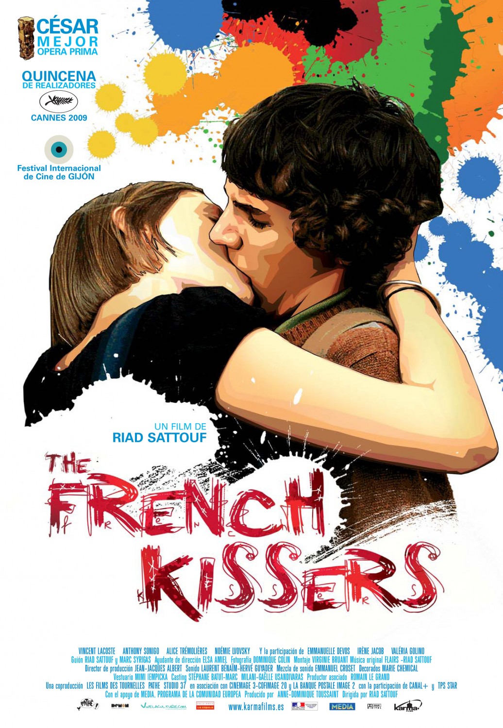 Extra Large Movie Poster Image for The French Kissers (#3 of 3)