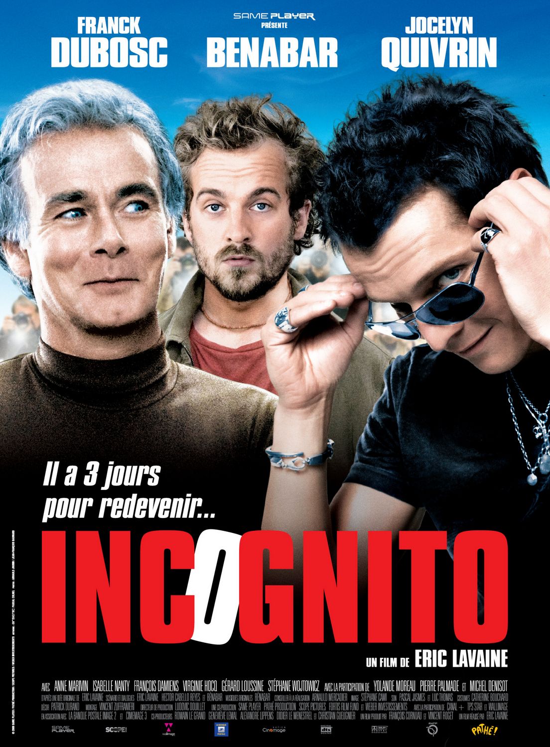 Extra Large Movie Poster Image for Incognito 