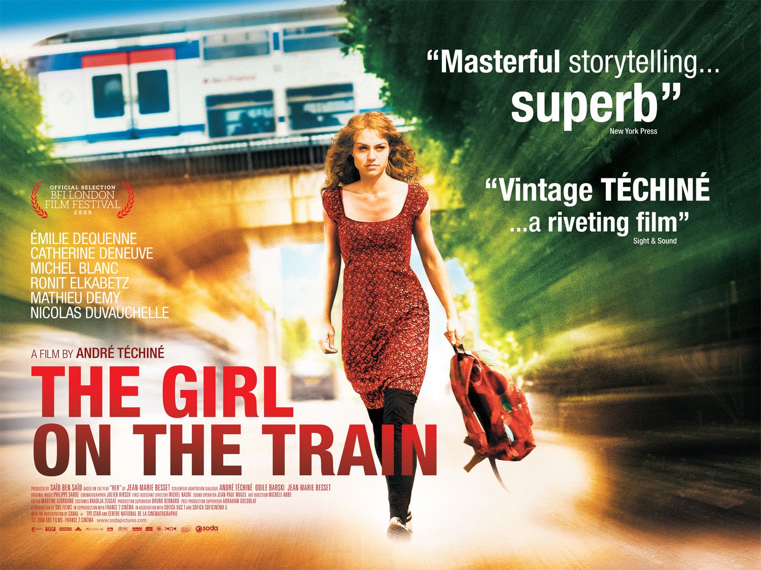 Extra Large Movie Poster Image for La fille du RER 