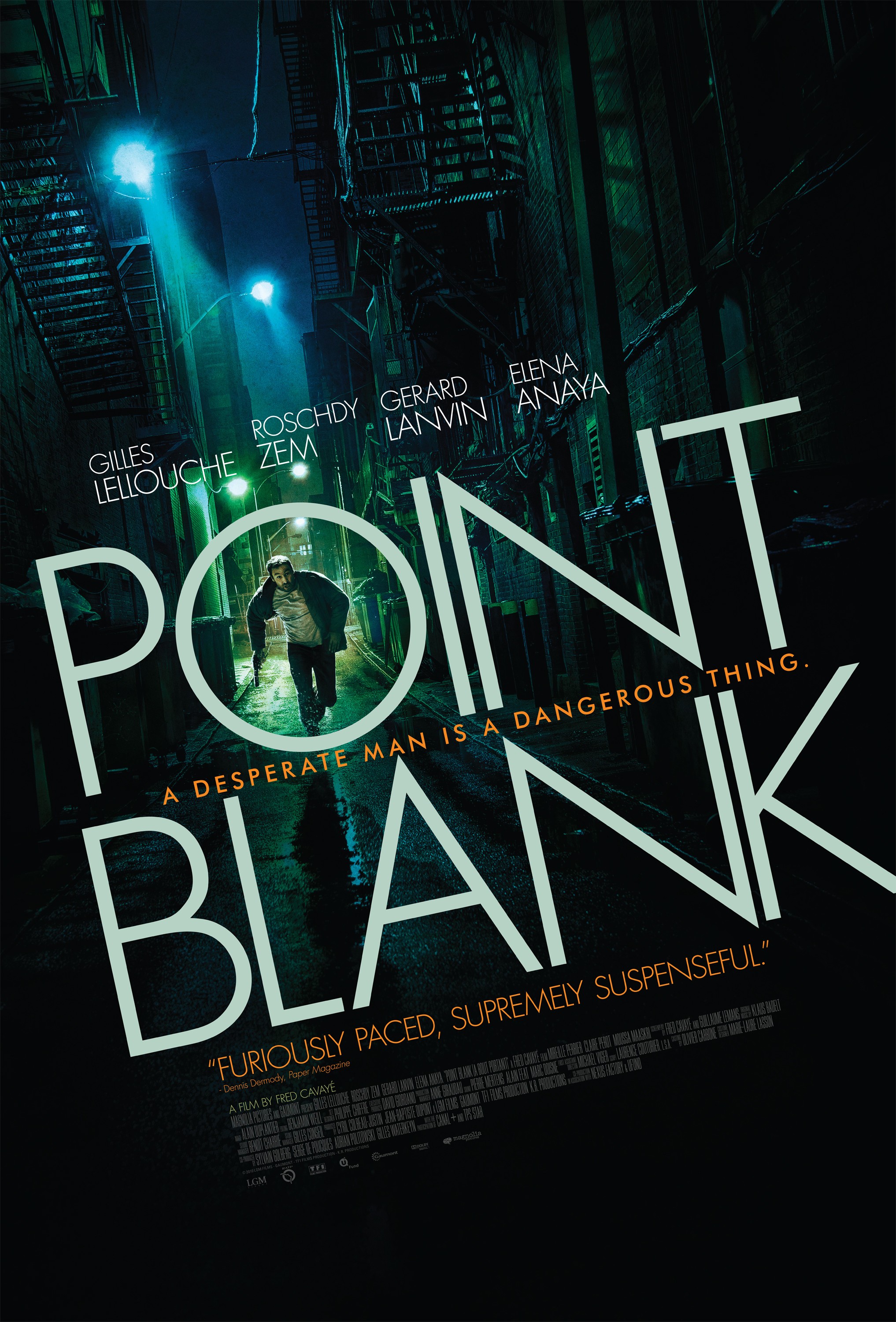 Mega Sized Movie Poster Image for À bout portant (#3 of 5)
