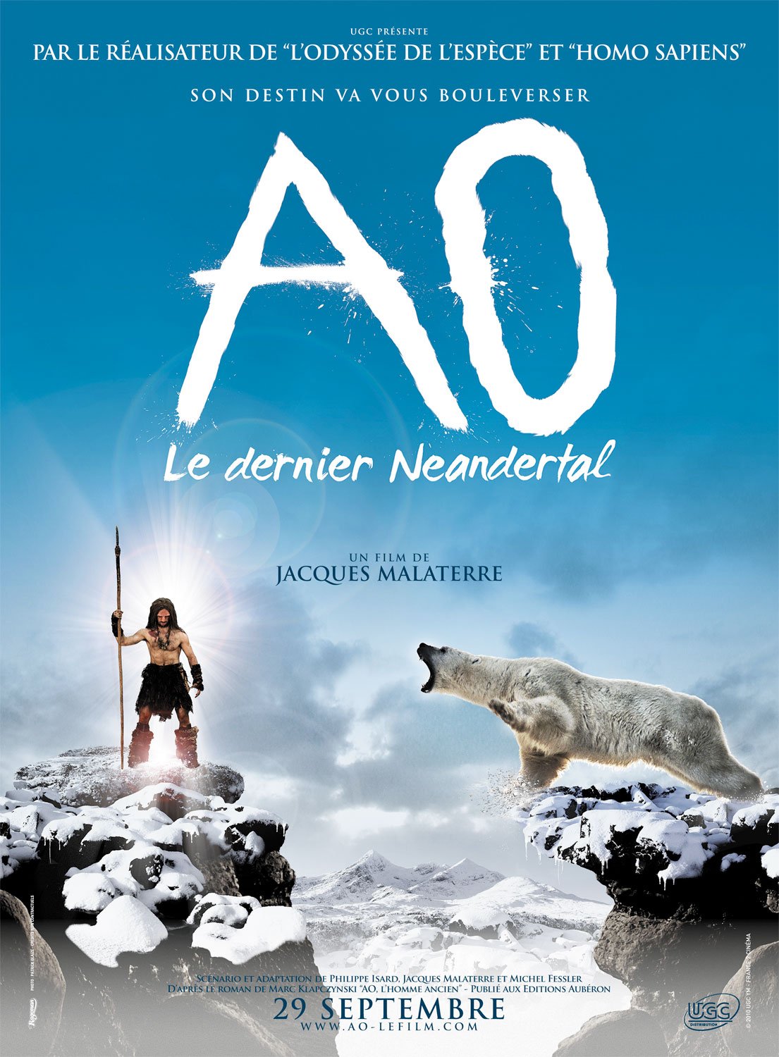 Extra Large Movie Poster Image for Ao, le dernier Néandertal 