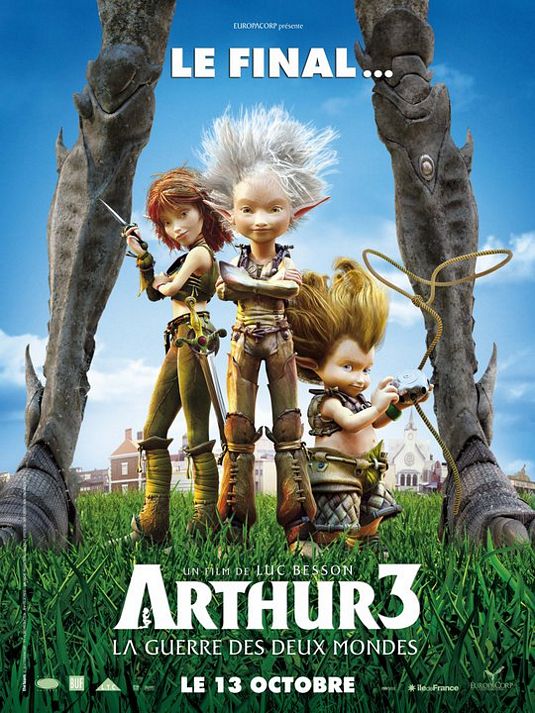 Arthur et la guerre des deux mondes Movie Poster