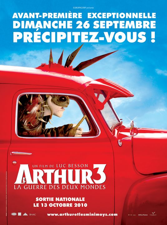 Arthur et la guerre des deux mondes Movie Poster