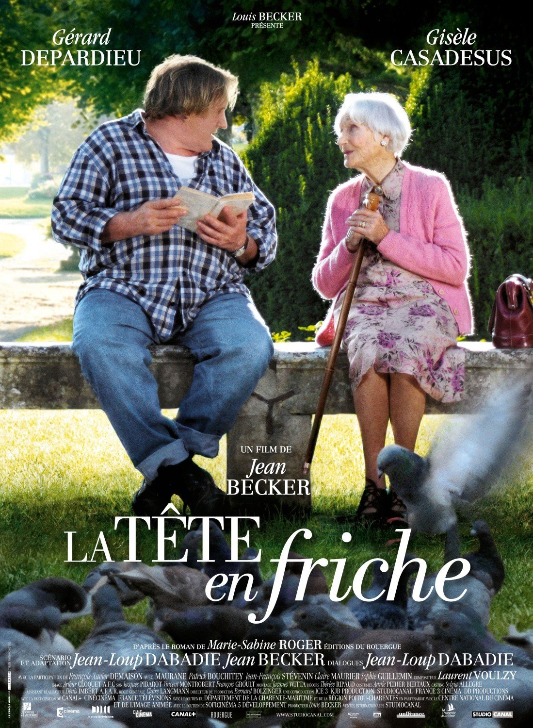 Extra Large Movie Poster Image for La tête en friche (#1 of 2)