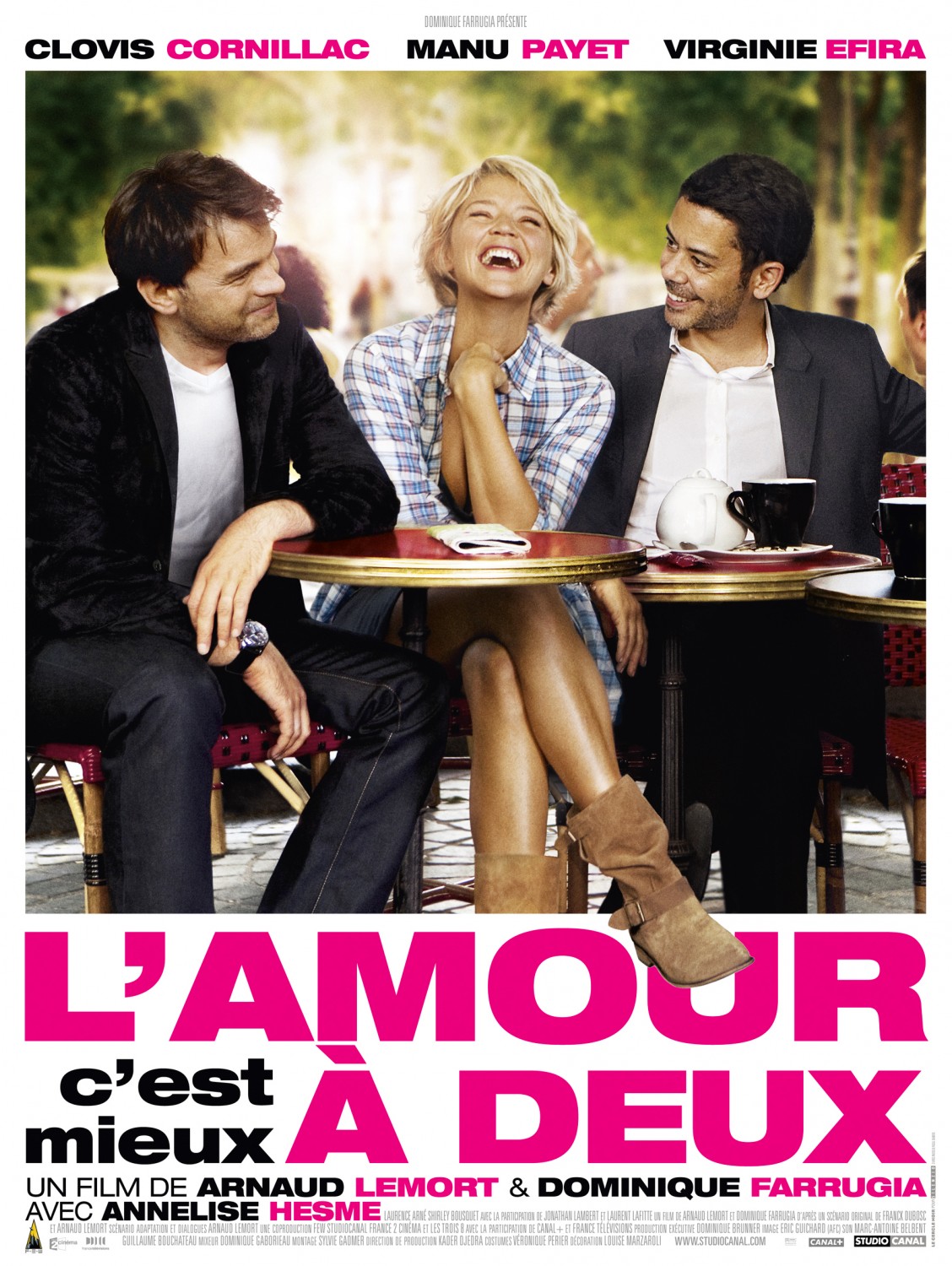 Extra Large Movie Poster Image for L'amour, c'est mieux à deux 