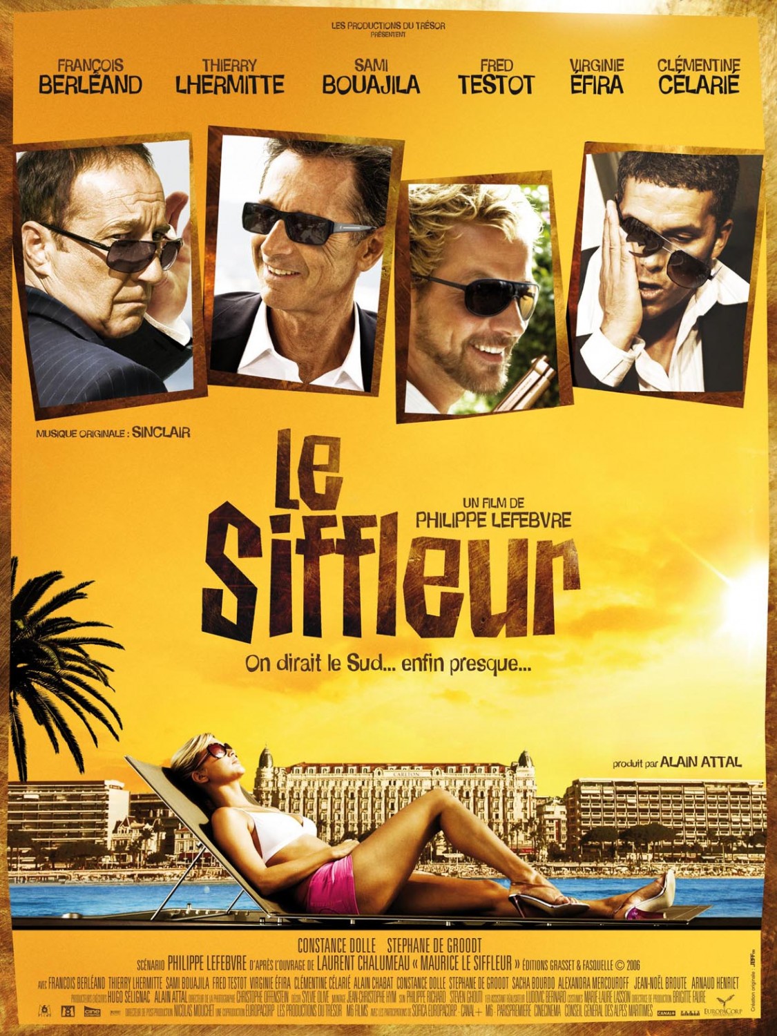 Extra Large Movie Poster Image for Le siffleur 