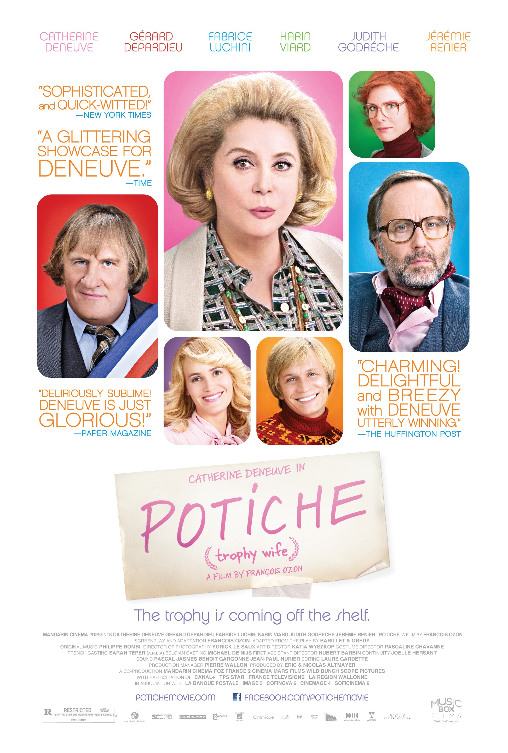 Mega Sized Movie Poster Image for Potiche (#8 of 9)