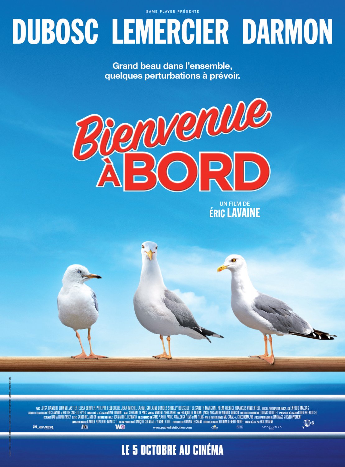Extra Large Movie Poster Image for Bienvenue à bord  (#1 of 2)